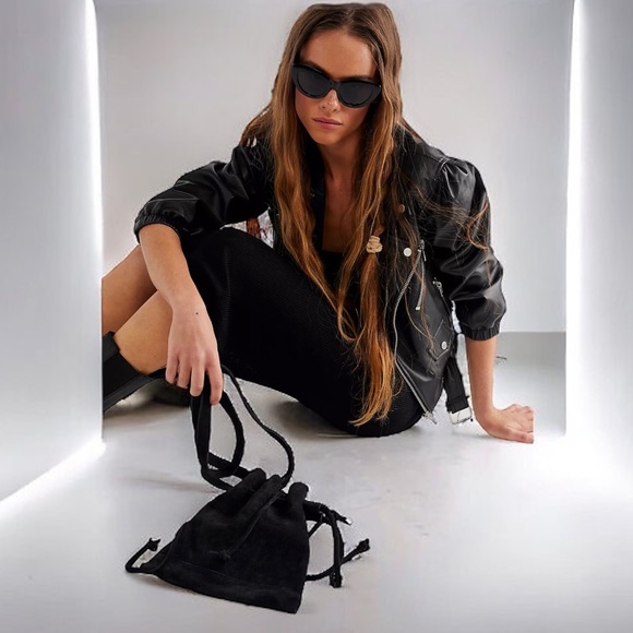 NWT Free People Billie Suede Crossbody - Picture 2 of 12